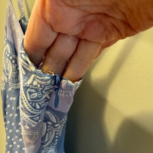 Intermix Isla Scarf dress light blue - Picture 5 of 7